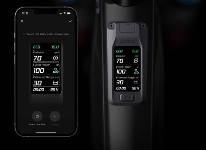 Crisply sharp, stylish look, intuitive touch operation and a wide range of functions: the DJI control centre was also fully convincing in the BIKE test.