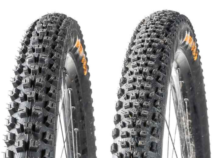 Dynamic duo? I'm hoping for better rolling behaviour at the rear and a bit more puncture protection from the Conti combination.