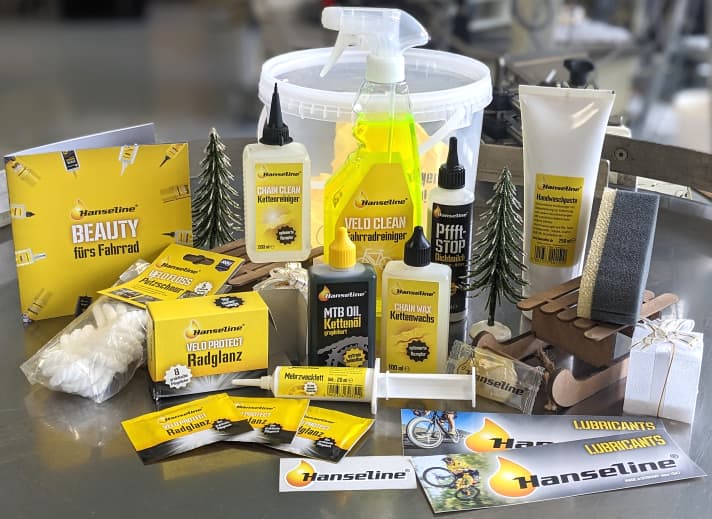 Hanseline bicycle care set