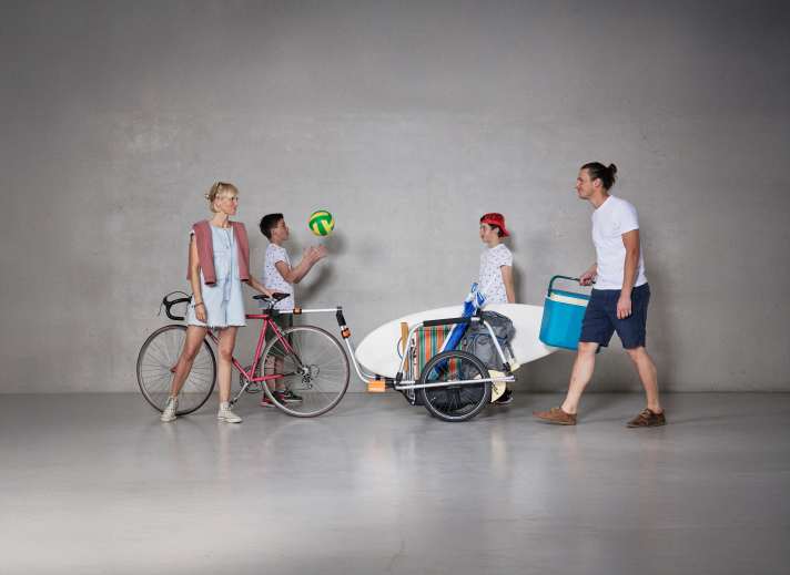 The City models with their shorter drawbar are better suited for urban use.