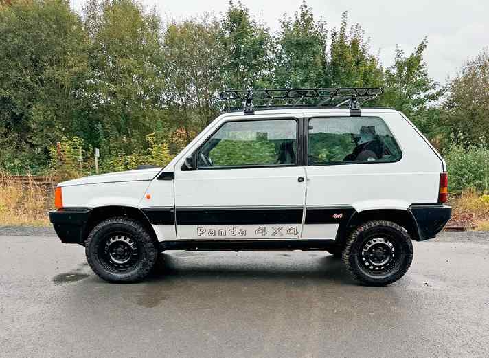 Small but mighty: Fiat Panda with all-wheel drive.