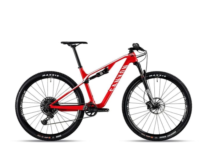   Another variant of the Canyon Lux CF SL 6.0 Race Pro for 2599 euros.