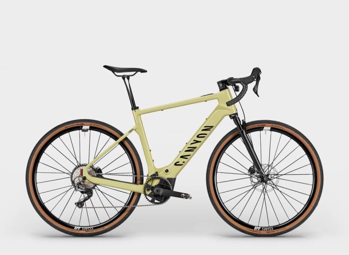 Le Grizl:ON CF 7 est disponible dans cette couleur jaune ou dans un noir élégant.