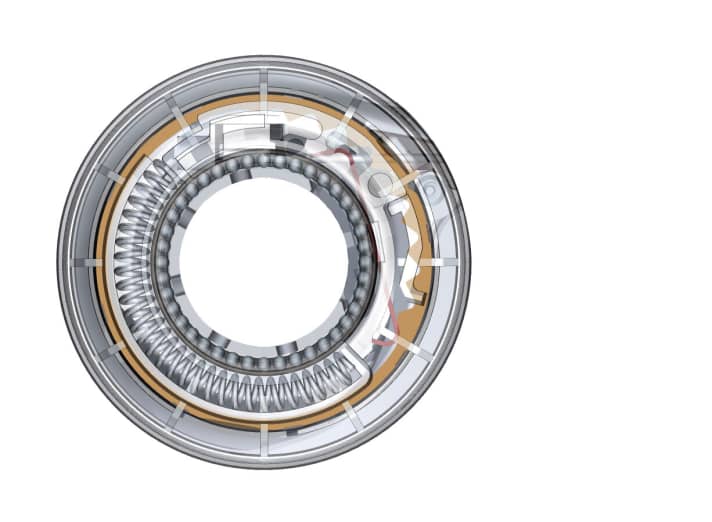   Die Rasterung für die Gänge ist neuerdings aus Metall und erhöht die Präzision und Haltbarkeit.