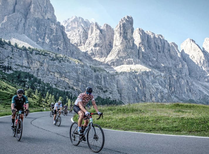 Joe at the Dolomites Marathon 2022