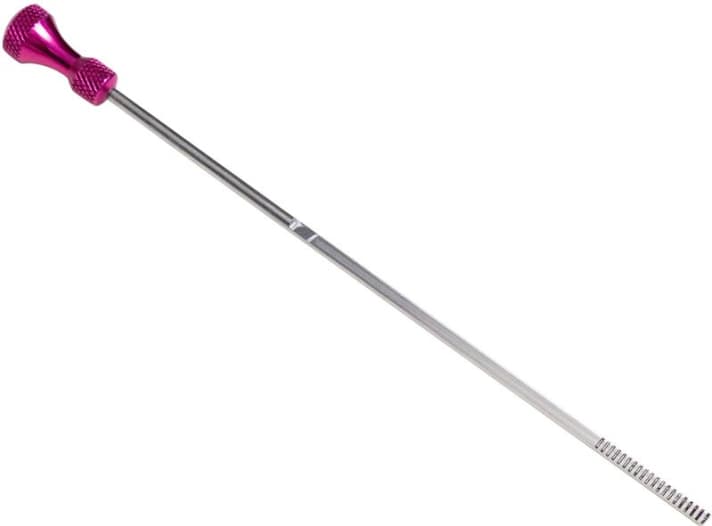 Il sert probablement aussi de jauge pour l'huile moteur, mais en réalité, le dipstick est là pour vérifier le niveau de lait d'étanchéité dans le pneu.