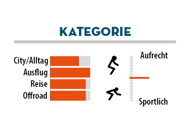 Das Tero X bietet einen extrem breiten Einsatzbereich und kann sowohl City als auch ernstes Gelände. Die Sitzposition ist angenehm sportlich.