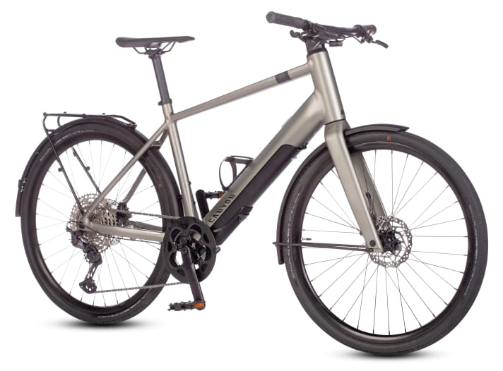 The Canyon Commuter:on was the test bike for the Fazua Ride 50 Evation