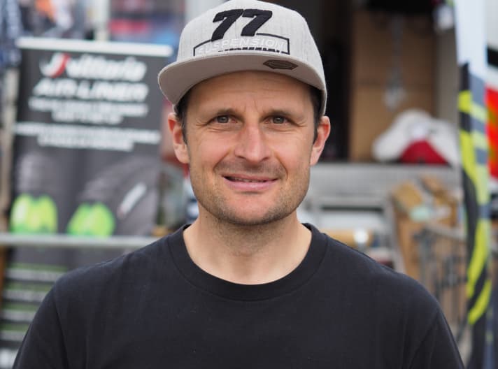Marcus Klausmann has already competed in snow downhill races himself.