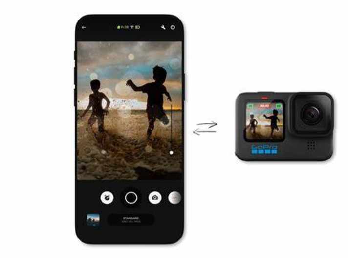 The app automatically creates highlight videos of the saved recordings
