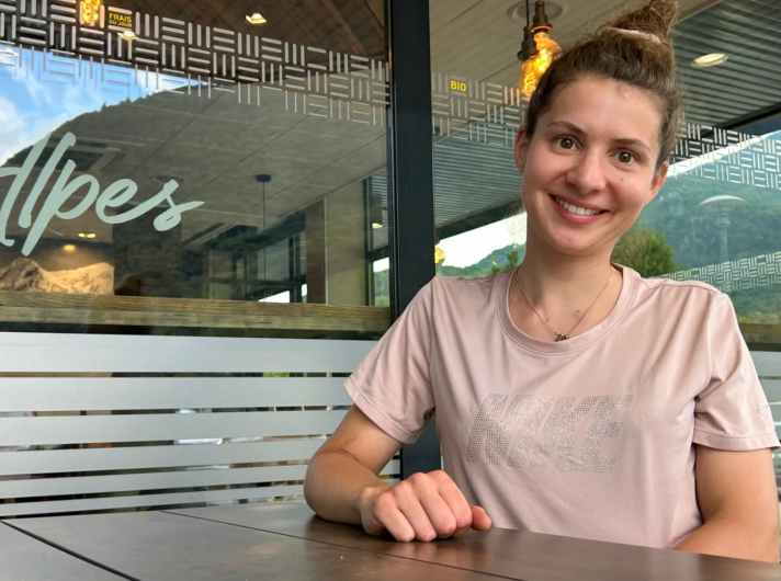 Stephanie Meder beim Gespräch mit TOUR