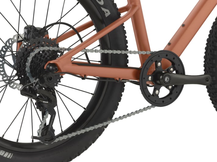 Both Blast models shift with 1x8 gears from Sram. There's no argument between the siblings about who has more gears.