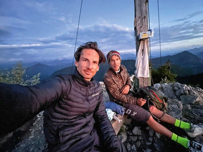 Spend the night at the top.