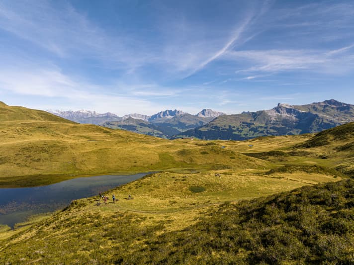 The landscape, but also the routing of the Davos trails: masterfully composed!