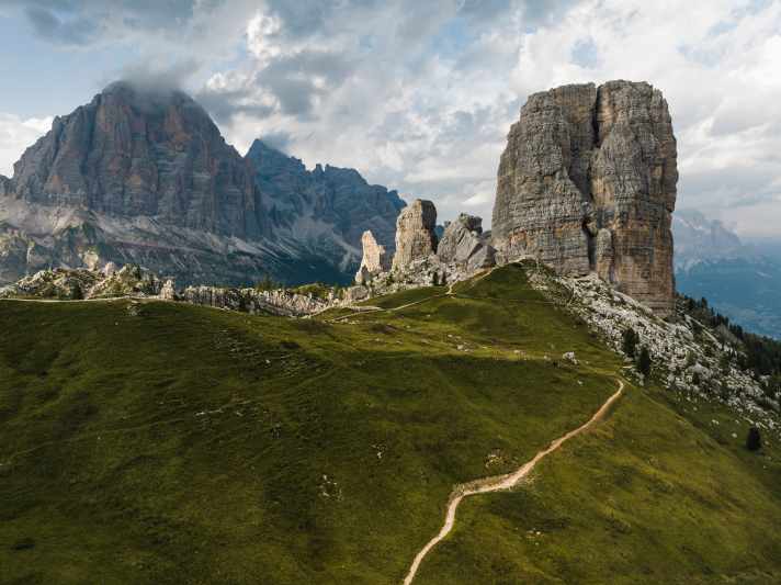 The Cinque Torri are a highlight in the Ampezzo Dolomites. But just one of many...