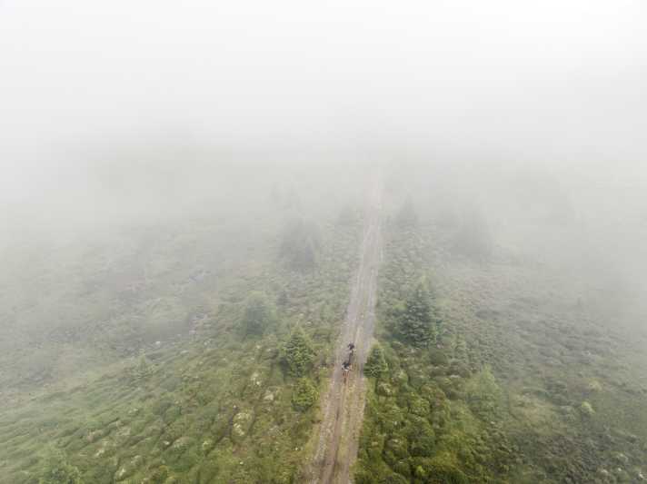 Clouds of mist covered the Plamort and gave the plateau a very special flair.
