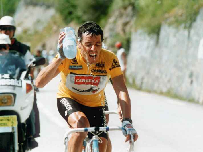 His best year: In 1987, the Irishman Stephen Roche not only managed the double of Giro and Tour, he also became Road World Champion