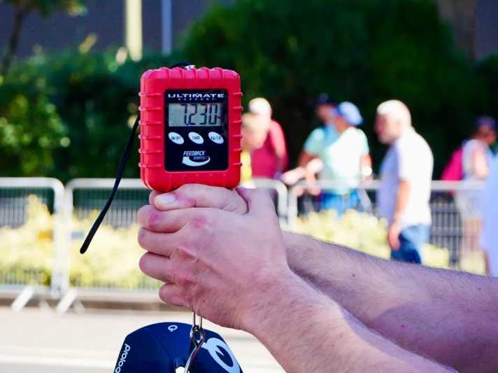 The weight of Geraint Thomas' bike