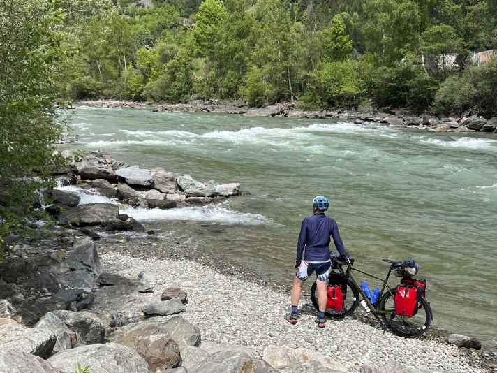 Wild, aber bald gezähmt. Der Gletscherfluss Isel entspringt in der Venediger-Gruppe in den Hohen Tauern
