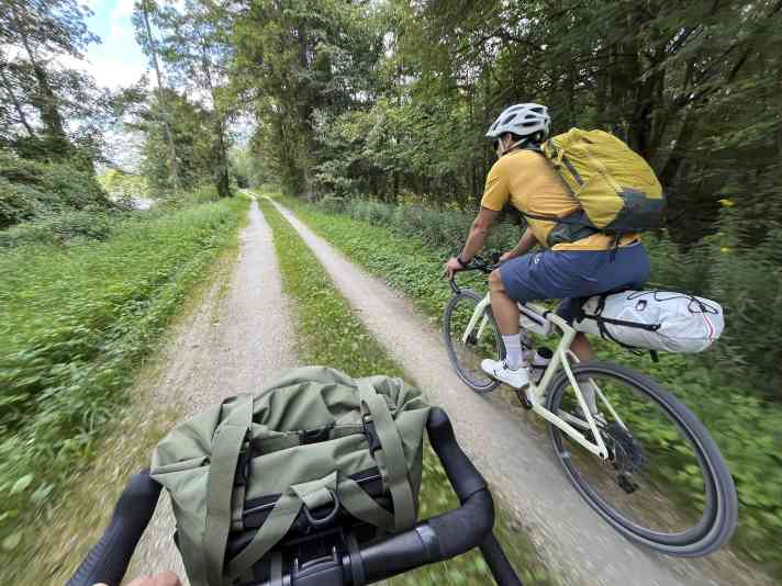 Gravel bikes in their natural habitat.