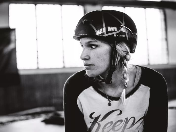 Die Oberbayerin Kathi Kuypers aus Bad Aibling war eine von fünf Fahrerinnen beim Red Bull District Ride. Die Reaktionen waren durchweg gut. Bei der nächsten Auflage sollen Frauen ihre eigene Wertung bekommen.