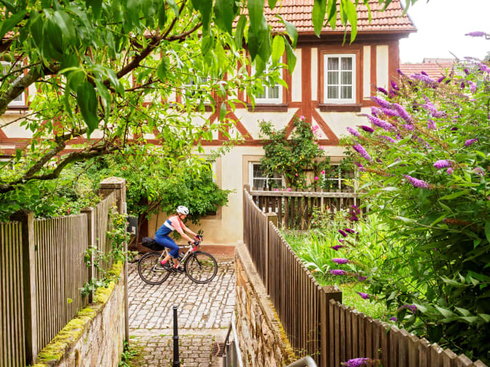 Cobbled alleyways, cottage gardens and half-timbered houses: Königsberg's old town is well worth an extended sightseeing stop.