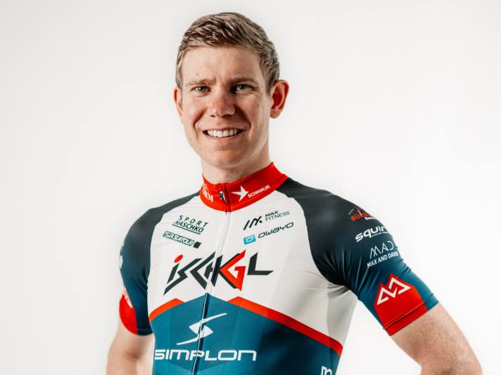 Looking forward to the daily challenges that a course across the Alps will bring: Marek Sülzle (26).