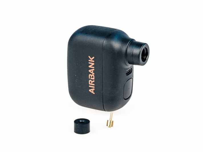 The most compact rechargeable air pump: Airbank Pocket SE
