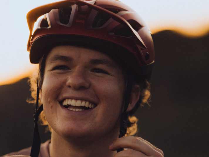 Hat bei den Testfahrten der BIKE-Testcrew meistens am längsten zu lachen: Max Fuchs.