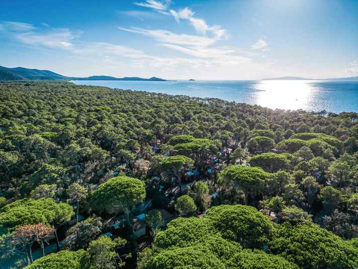 Der Sonnenschirm kann in Punta Ala zugeklappt bleiben. Den Job übernehmen hier die Bio-Kollegen.