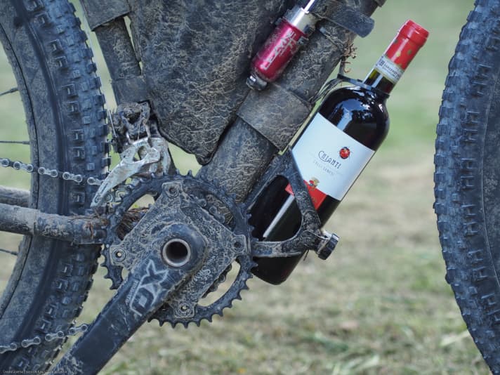 Nur transportieren - nicht schon trinken.