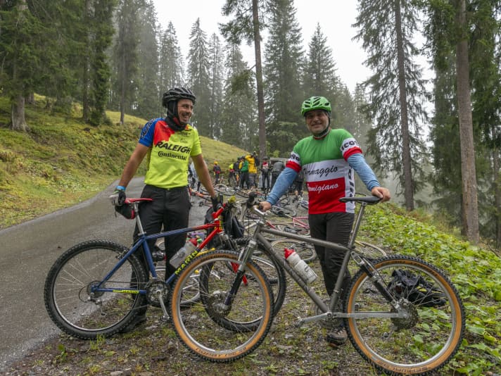 The revival of the former hardcore Swiss Bike Masters marathon was celebrated as a joy ride. Many participants took this literally and cranked down the route without stress.
