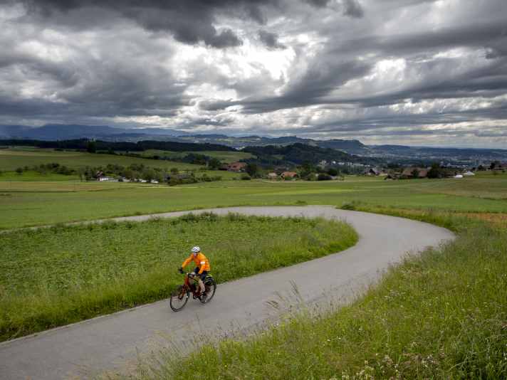 The mountain route to the Bantiger is challenging - but the view over Bern is worth it.
