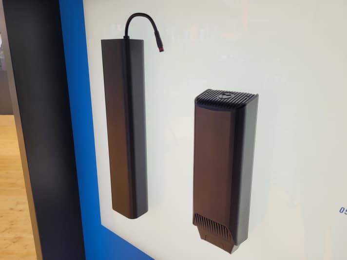 Auf der Eurobike 2024 hat Fazua ein 3D gedrucktes Sample des “Energy 210” ausgestellt.