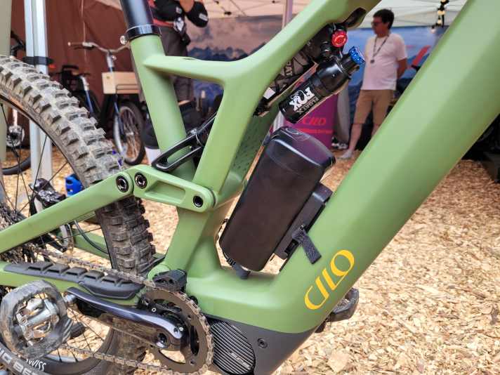 Für das Light-Bike von Cilo soll es einen Range Extender mit 200 Wh geben.