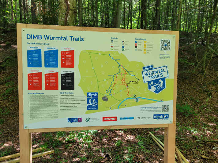 Attractive offer created, illegally created trails dismantled: In Würmtal, near Starnberg, a compromise was peacefully reached within a very short space of time.