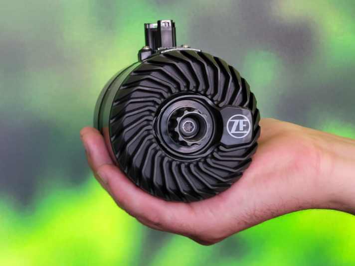 Circular, compact and now even more powerful: the ZF Centrix with 105 Newton metres and 750 watts.