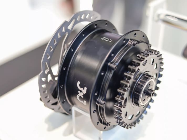 3x3 gear hub with nine gears