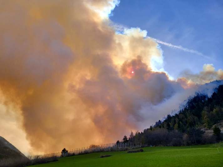 The big problem this time: the water supply on the steep mountain slopes at the foot of the Stilfserjoch.