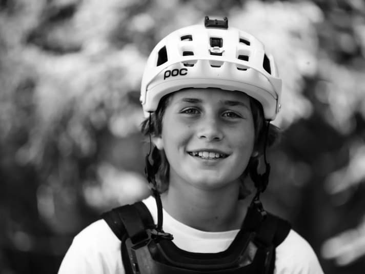 BIKE junior tester, Matti Welz, 12: