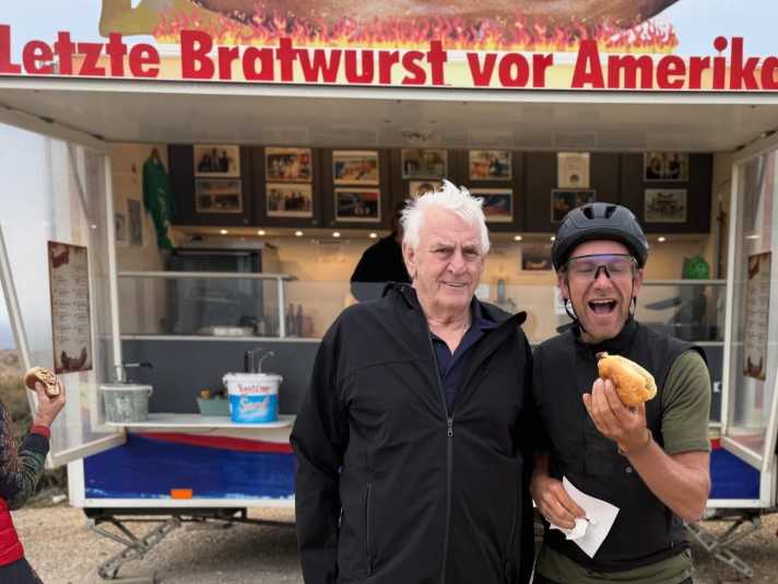 Die hat er sich nach knapp 7000 Kilometern in 7 Wochen auch redlich verdient.