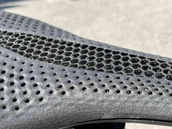 The first and almost most important innovation: the hard edge of the cutout has been levelled!