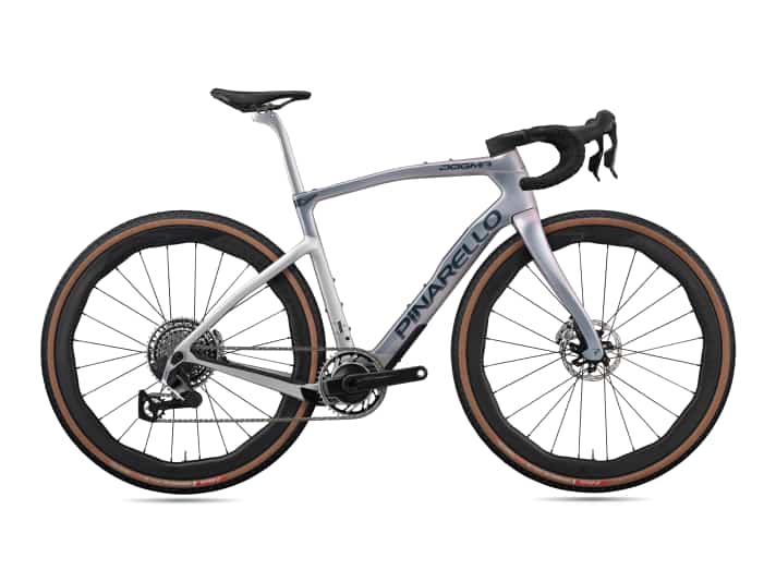 Pinarello Dogma GR | Poids : 7,3 kilos | Prix : 14.000 euros.