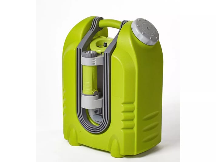 The Aqua2Go Pro mobile high-pressure cleaner with large 20-litre tank
