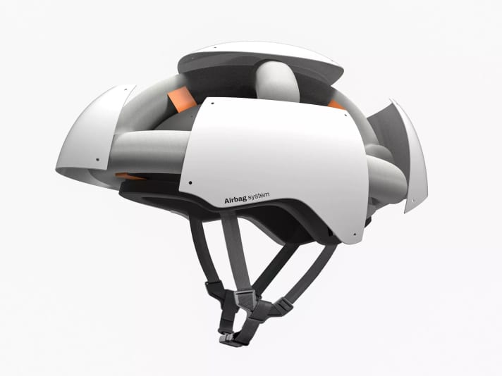 At Poc, safety means everything: helmet with integrated airbag