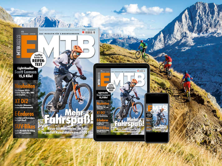 EMTB 6/22 ist ab sofort verfügbar!<a href="https://www.delius-klasing.de/zeitschriften-abo/emtb" target="_blank" rel="noopener noreferrer"> Hier geht´s direkt zum Abo. EMTB sechs mal jährlich lesen, digital oder gedruckt!</a>
