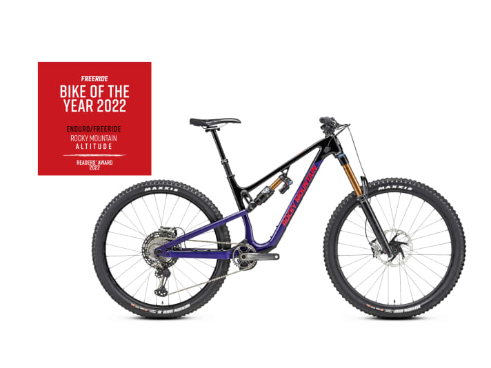 Leserwahl, Kategorie Enduro/Freeride: FREERIDE Bike of the Year 2022 Rocky Mountain Altitude