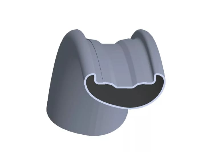 Special, hookless shape for the Bike Ahead with the Three-Zero rim