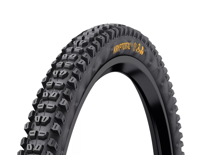 <a href="https://www.awin1.com/cread.php?awinmid=11768&awinaffid=471469&clickref=B+Tyres+Continental+Kryptotal&ued=https%3A%2F%2Fwww.rosebikes.de%2Fsearch%3Fq%3DKryptotal" target="_blank" rel="noopener noreferrer nofollow">Kryptotal</a>*: In special versions for front and rear wheels, the all-rounder in the portfolio offers a good mix of grip, cornering stability, self-cleaning and rolling resistance. Price from 60 euros - Size: 29 x 2.4 / 27.5 x 2.4 and 29 x 2.6 / 27.5 x 2.6 - Weight from 1100 grams