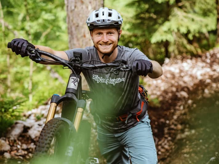 Tobias Herterich, EMTB guest tester 